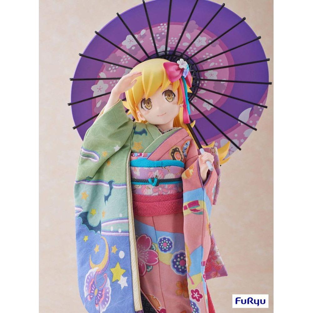 Monogatari PVC Statue 1/4 Shinobu Oshino Japanese Doll 42 cm - The Happy Toy Store