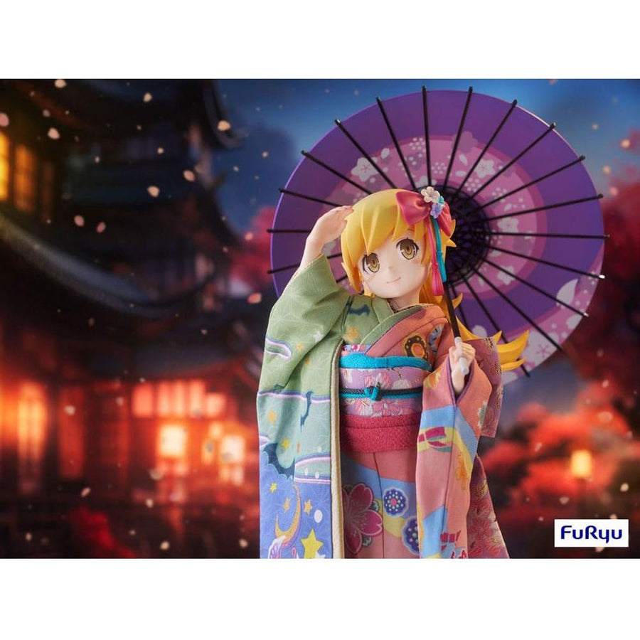 Monogatari PVC Statue 1/4 Shinobu Oshino Japanese Doll 42 cm - The Happy Toy Store