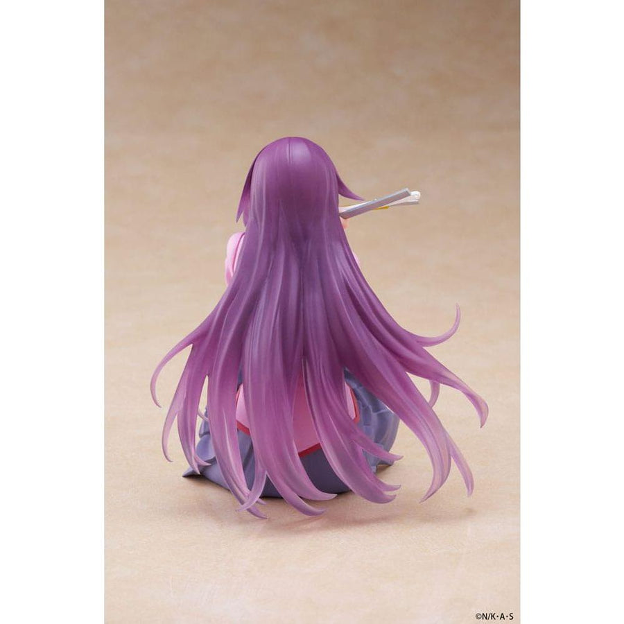Monogatari PVC Statue Desktop Cute Figure Hitagi Senjougahara 13 cm - The Happy Toy Store