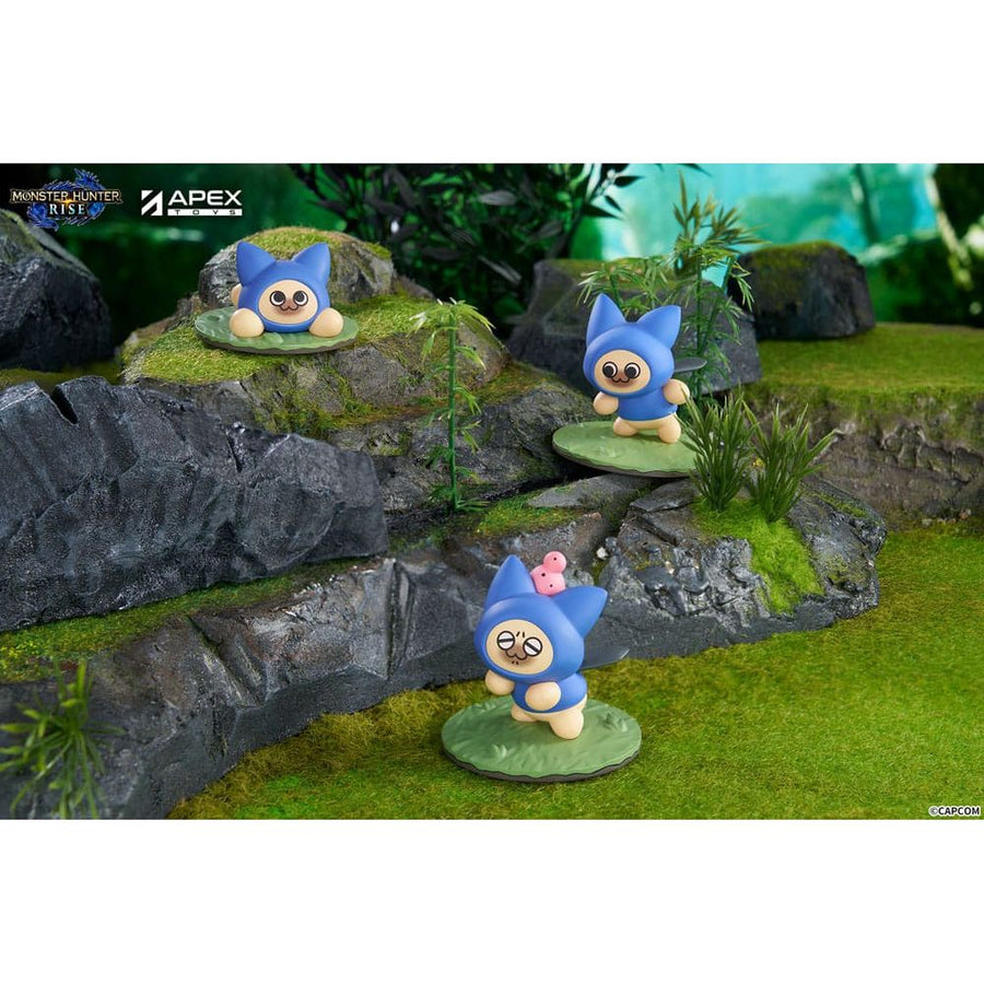 Monster Hunter Rise Trading Figure 6 - Pack Felyne Cat - The Happy Toy Store