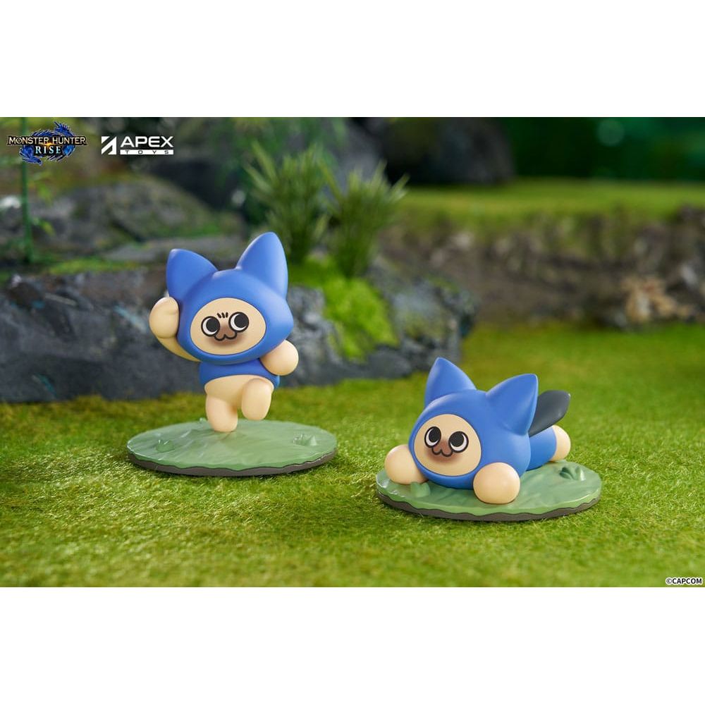 Monster Hunter Rise Trading Figure 6 - Pack Felyne Cat - The Happy Toy Store