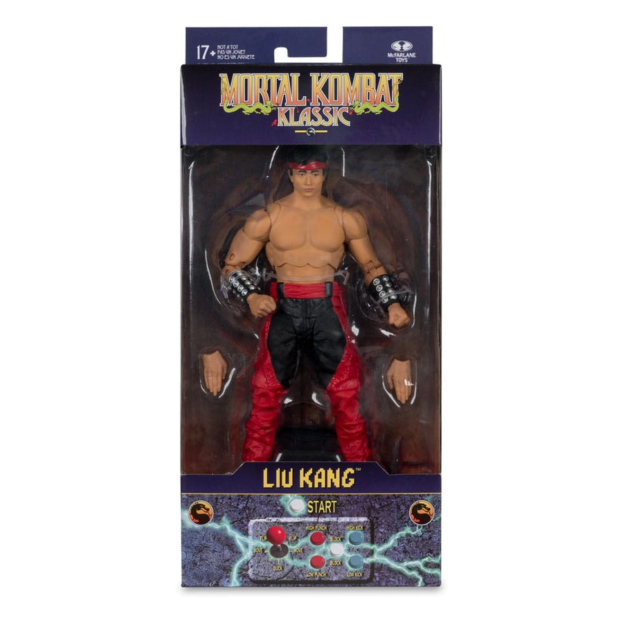 Mortal Kombat Klassics Action Figure Liu Kang 18 cm - The Happy Toy Store