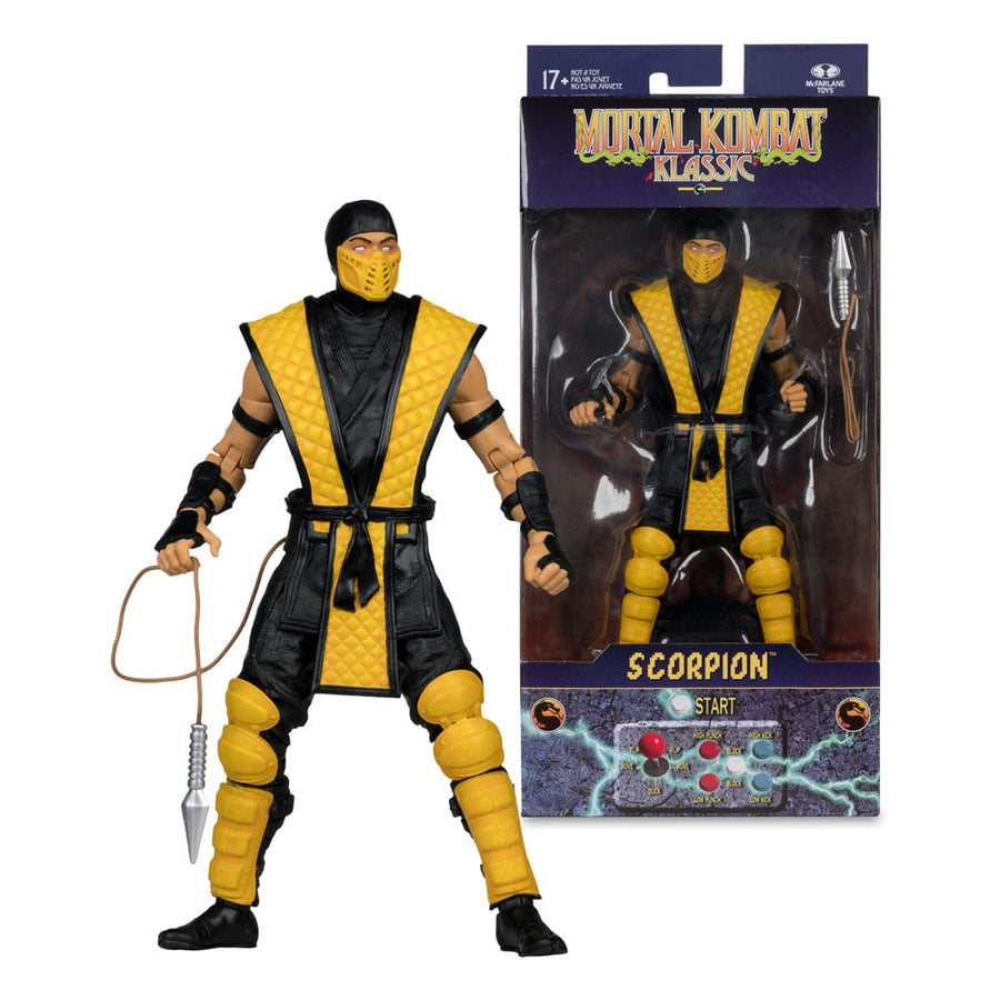 Mortal Kombat Klassics Action Figure Scorpion 18 cm - The Happy Toy Store