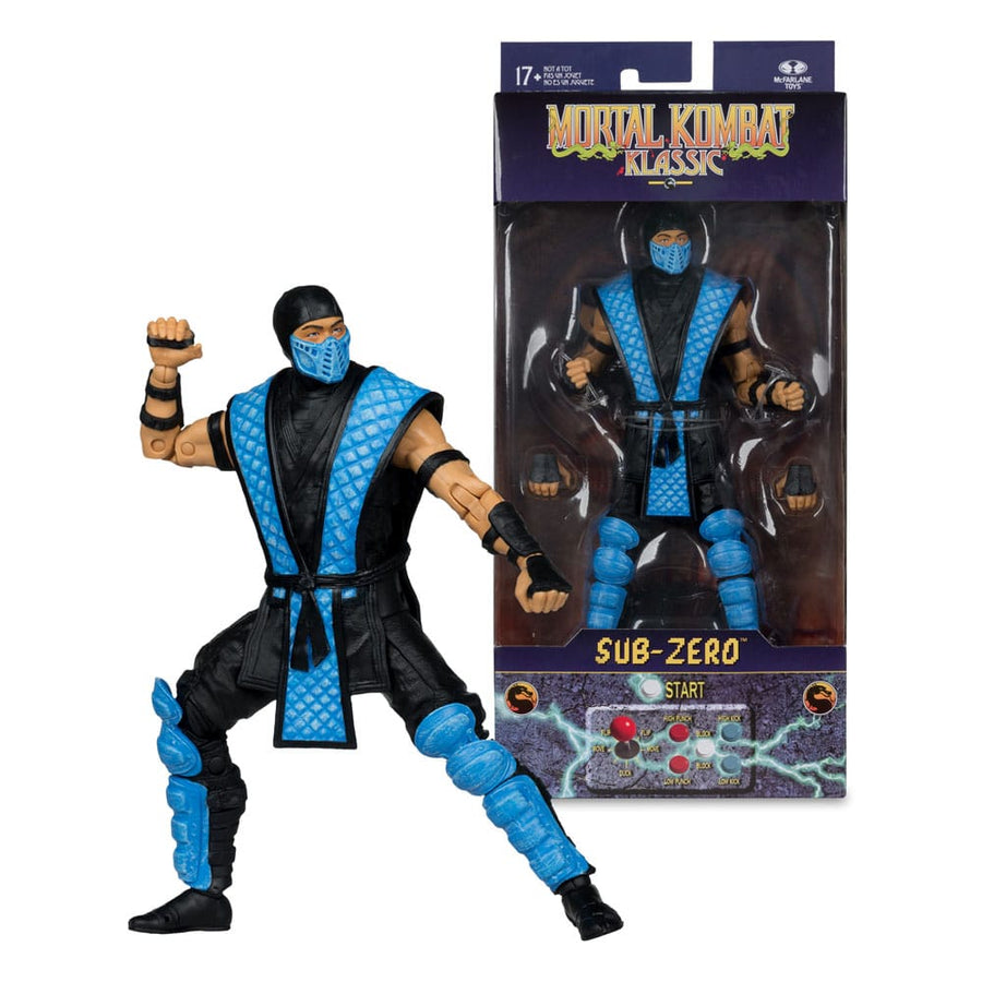 Mortal Kombat Klassics Action Figure Sub - Zero 18 cm - The Happy Toy Store