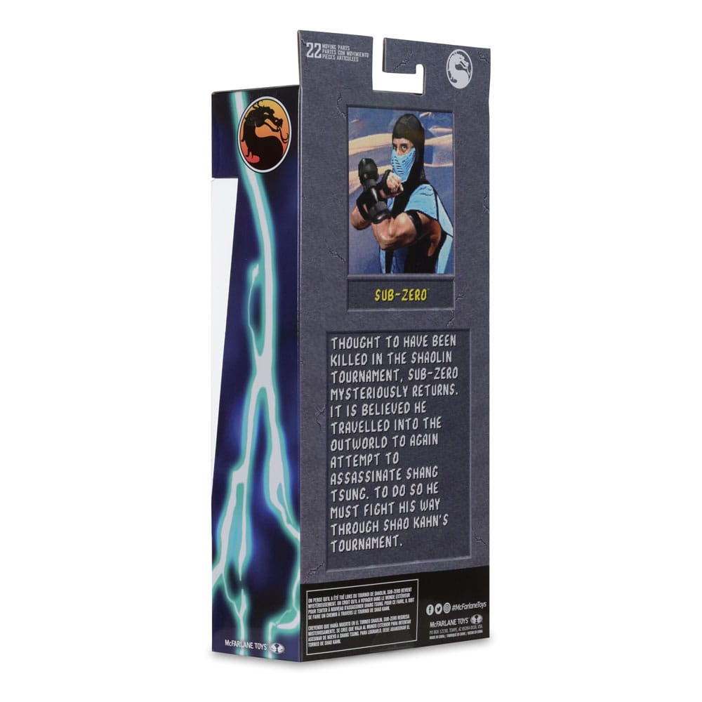 Mortal Kombat Klassics Action Figure Sub - Zero 18 cm - The Happy Toy Store