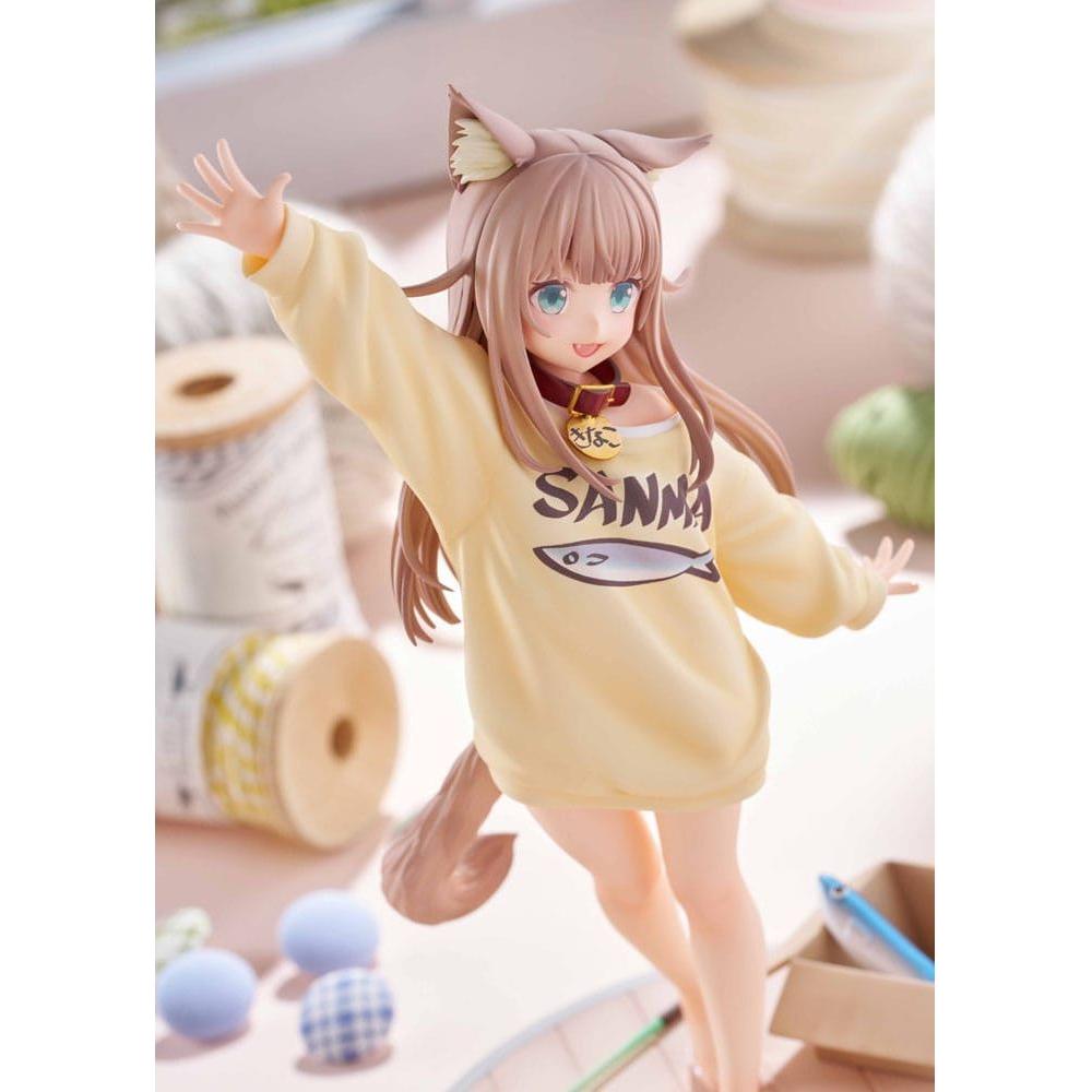 My Cat Is a Kawaii Girl Statue 1/6 Kinako Play With Ver. AmiAmi 21 cm - The Happy Toy Store