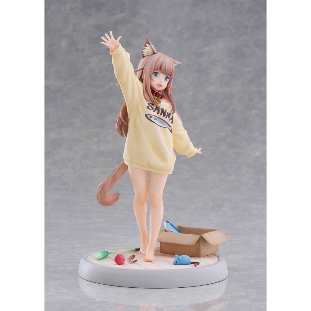 My Cat Is a Kawaii Girl Statue 1/6 Kinako Play With Ver. AmiAmi 21 cm - The Happy Toy Store