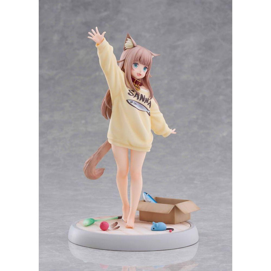 My Cat Is a Kawaii Girl Statue 1/6 Kinako Play With Ver. AmiAmi 21 cm - The Happy Toy Store