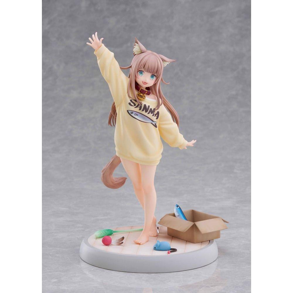 My Cat Is a Kawaii Girl Statue 1/6 Kinako Play With Ver. AmiAmi 21 cm - The Happy Toy Store