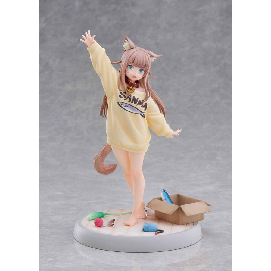 My Cat Is a Kawaii Girl Statue 1/6 Kinako Play With Ver. AmiAmi 21 cm - The Happy Toy Store