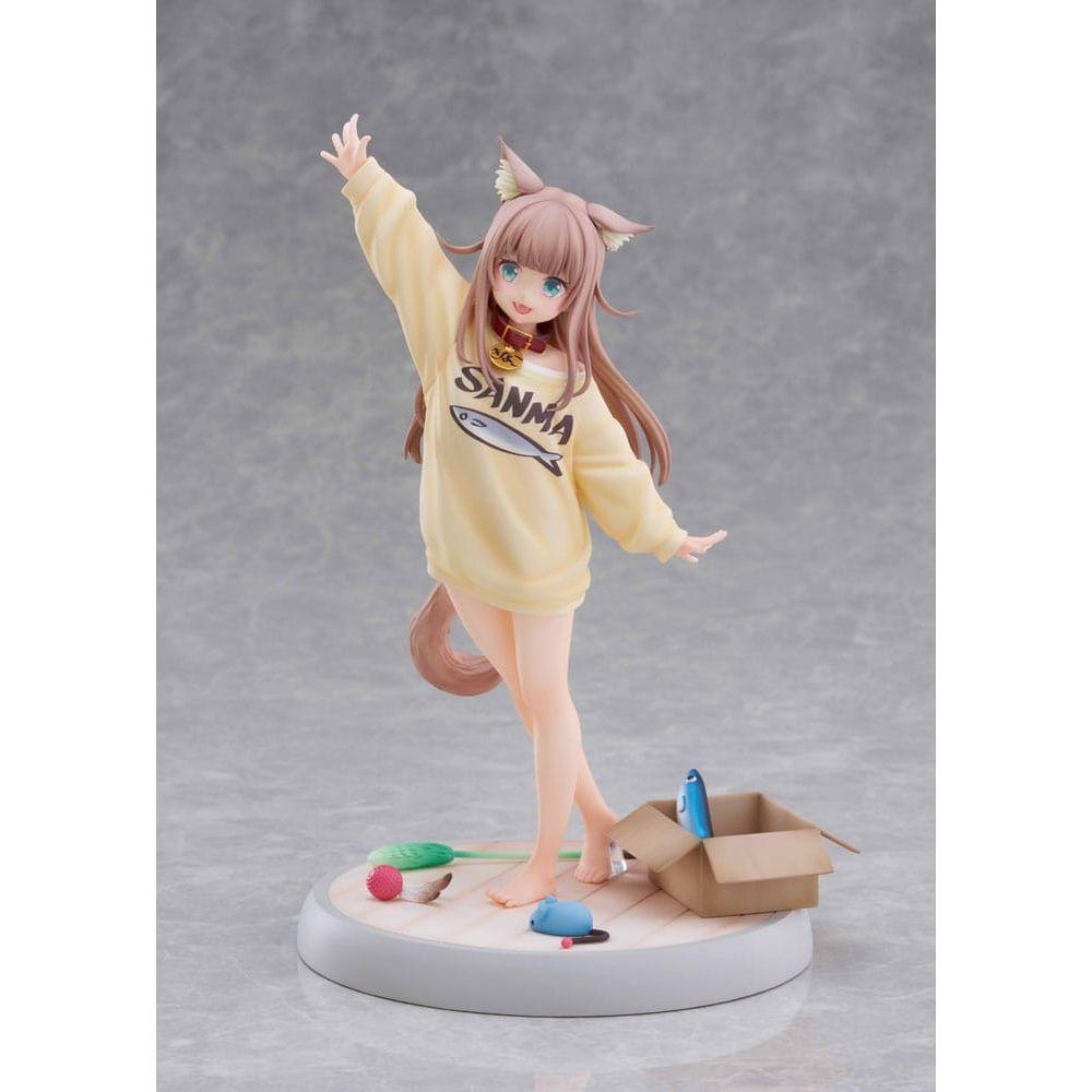 My Cat Is a Kawaii Girl Statue 1/6 Kinako Play With Ver. AmiAmi 21 cm - The Happy Toy Store
