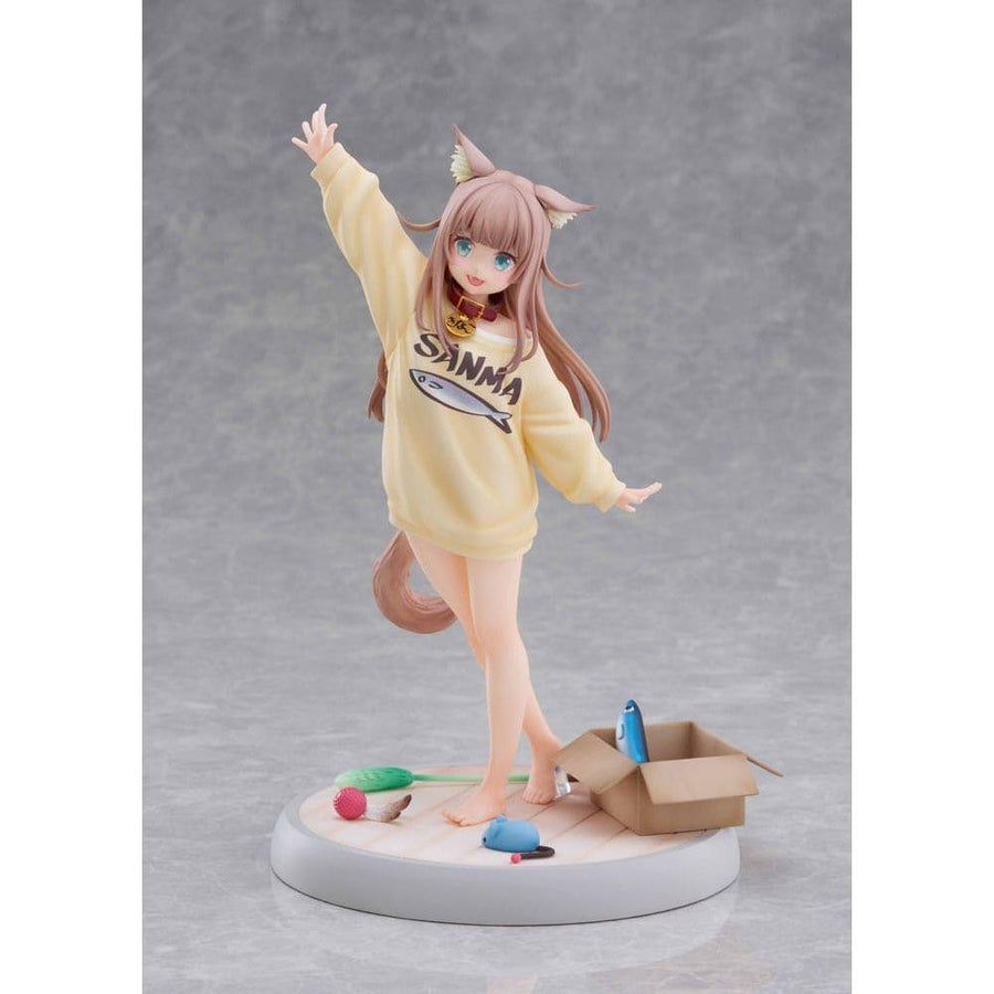 My Cat Is a Kawaii Girl Statue 1/6 Kinako Play With Ver. AmiAmi 21 cm - The Happy Toy Store