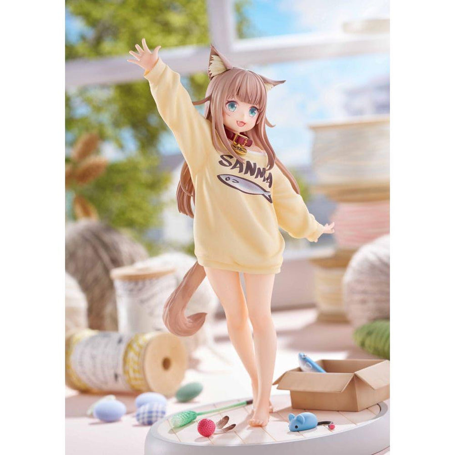 My Cat Is a Kawaii Girl Statue 1/6 Kinako Play With Ver. AmiAmi 21 cm - The Happy Toy Store