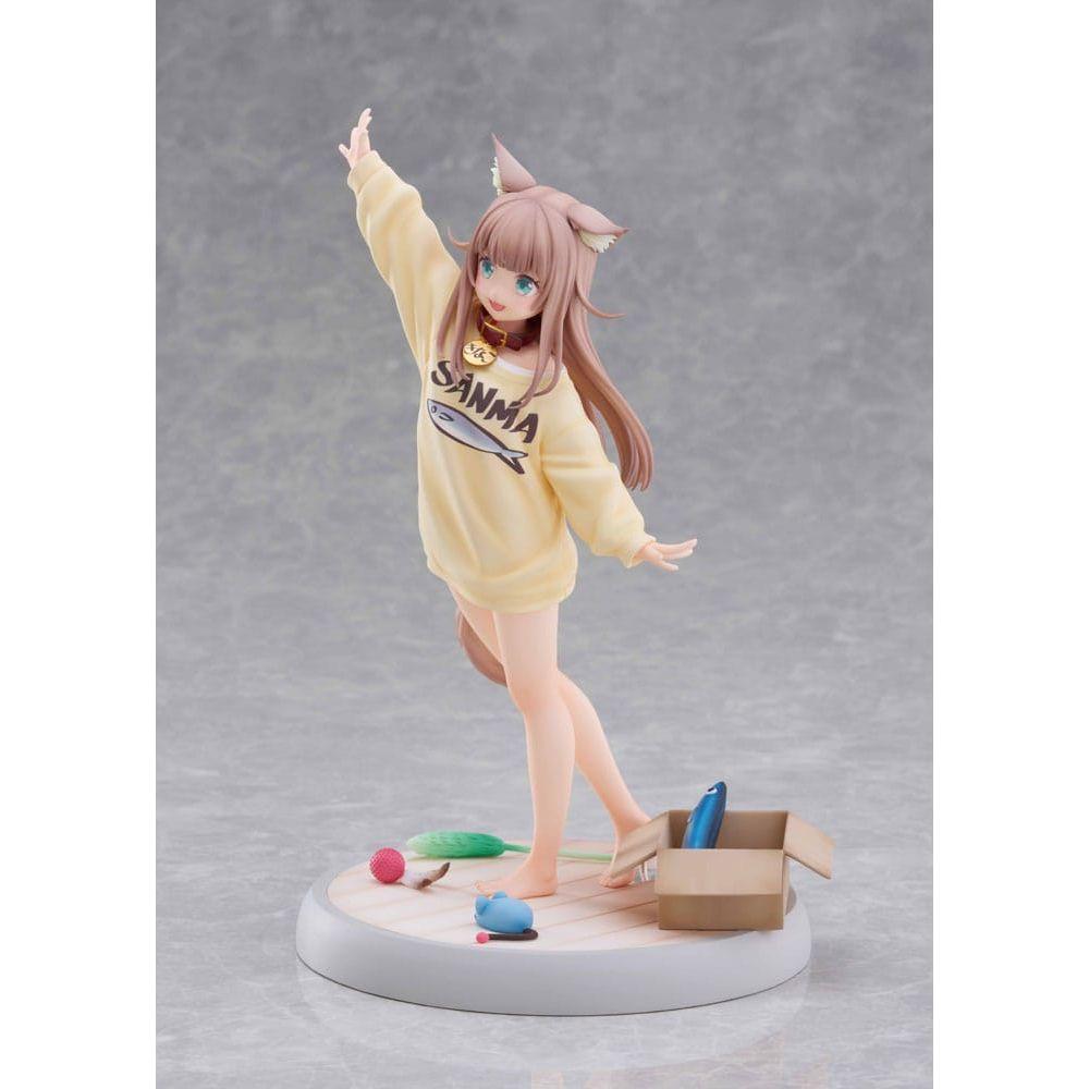My Cat Is a Kawaii Girl Statue 1/6 Kinako Play With Ver. AmiAmi 21 cm - The Happy Toy Store