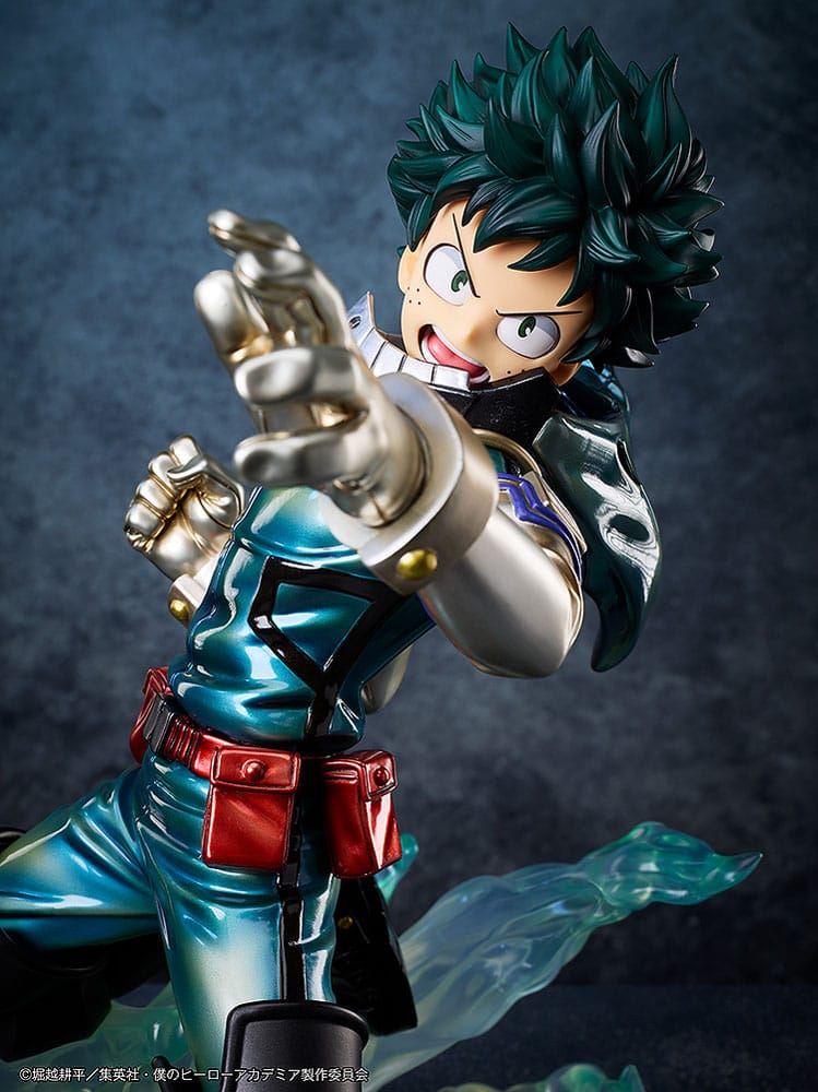 My Hero Academia PVC Statue 1/4 Izuku Midoriya: Metallic Ver. 35 cm - The Happy Toy Store