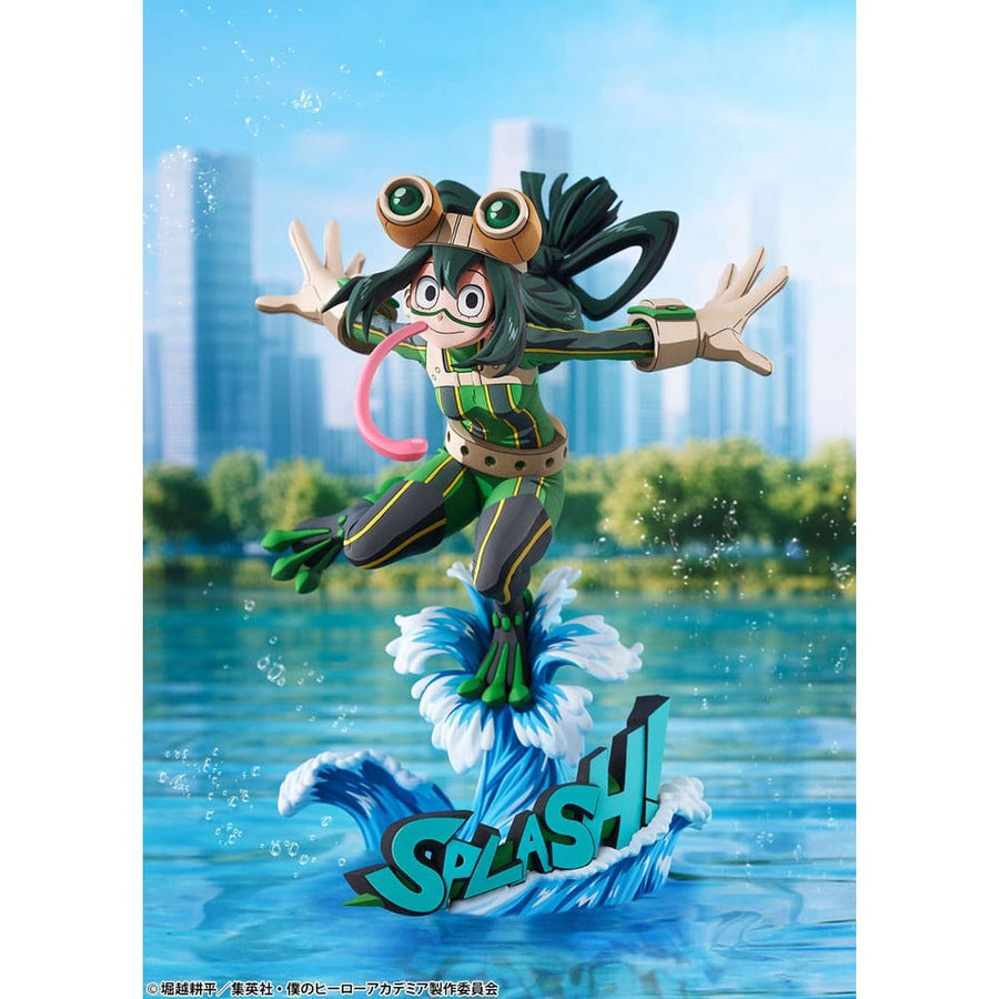 My Hero Academia PVC Statue 1/8 Tsuyu Asui Hero Suit 2D Ver. 20 cm - The Happy Toy Store