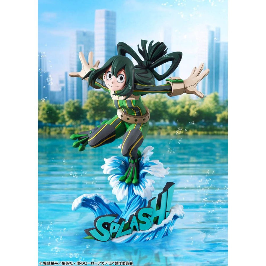 My Hero Academia PVC Statue 1/8 Tsuyu Asui Hero Suit 2D Ver. 20 cm - The Happy Toy Store