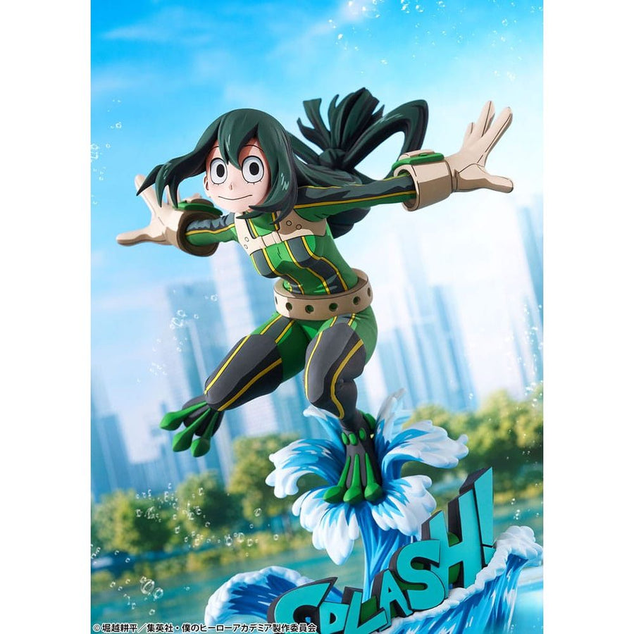 My Hero Academia PVC Statue 1/8 Tsuyu Asui Hero Suit 2D Ver. 20 cm - The Happy Toy Store