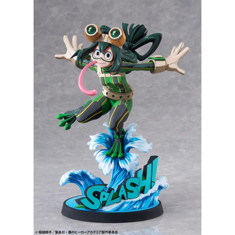 My Hero Academia PVC Statue 1/8 Tsuyu Asui Hero Suit 2D Ver. 20 cm - The Happy Toy Store