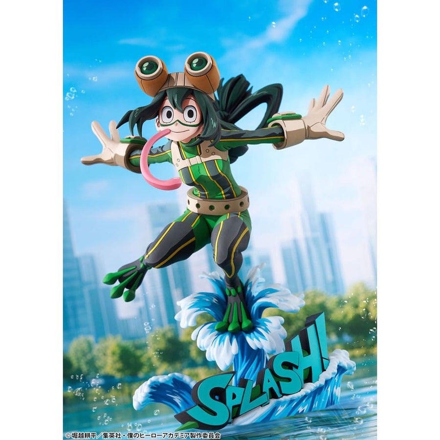 My Hero Academia PVC Statue 1/8 Tsuyu Asui Hero Suit 2D Ver. 20 cm - The Happy Toy Store