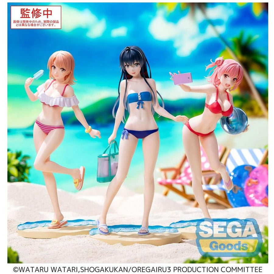 My Teen Romantic Comedy SNAFU Climax Luminasta PVC Statue Yui Yuigahama Midsummer Tokyo Bay 19 cm - The Happy Toy Store