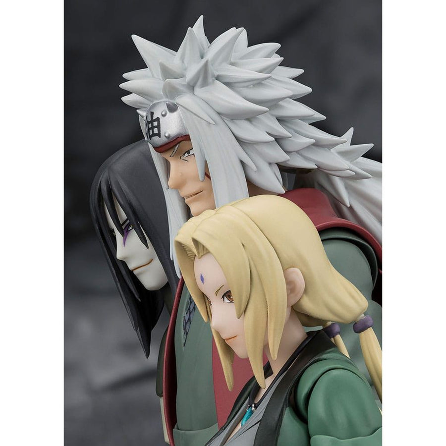 Naruto S.H.Figuarts Action Figure Jiraiya Hidden Leaf Heroic Master Sage (Sage Mode Set) 17 cm - The Happy Toy Store