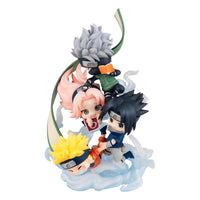 Naruto Shippuden FigUnity PVC Mini Statue Gather here, Team 7 13 cm - The Happy Toy Store