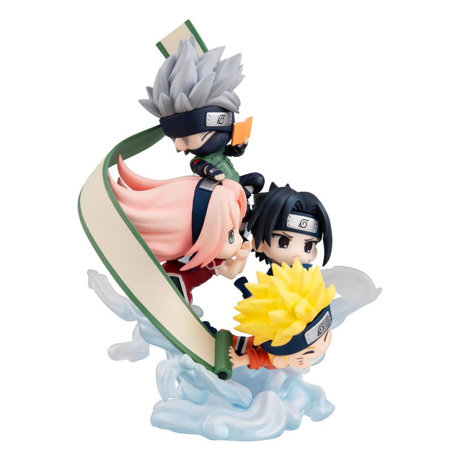 Naruto Shippuden FigUnity PVC Mini Statue Gather here, Team 7 13 cm - The Happy Toy Store