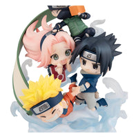 Naruto Shippuden FigUnity PVC Mini Statue Gather here, Team 7 13 cm - The Happy Toy Store