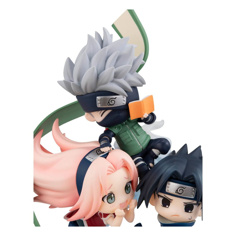 Naruto Shippuden FigUnity PVC Mini Statue Gather here, Team 7 13 cm - The Happy Toy Store