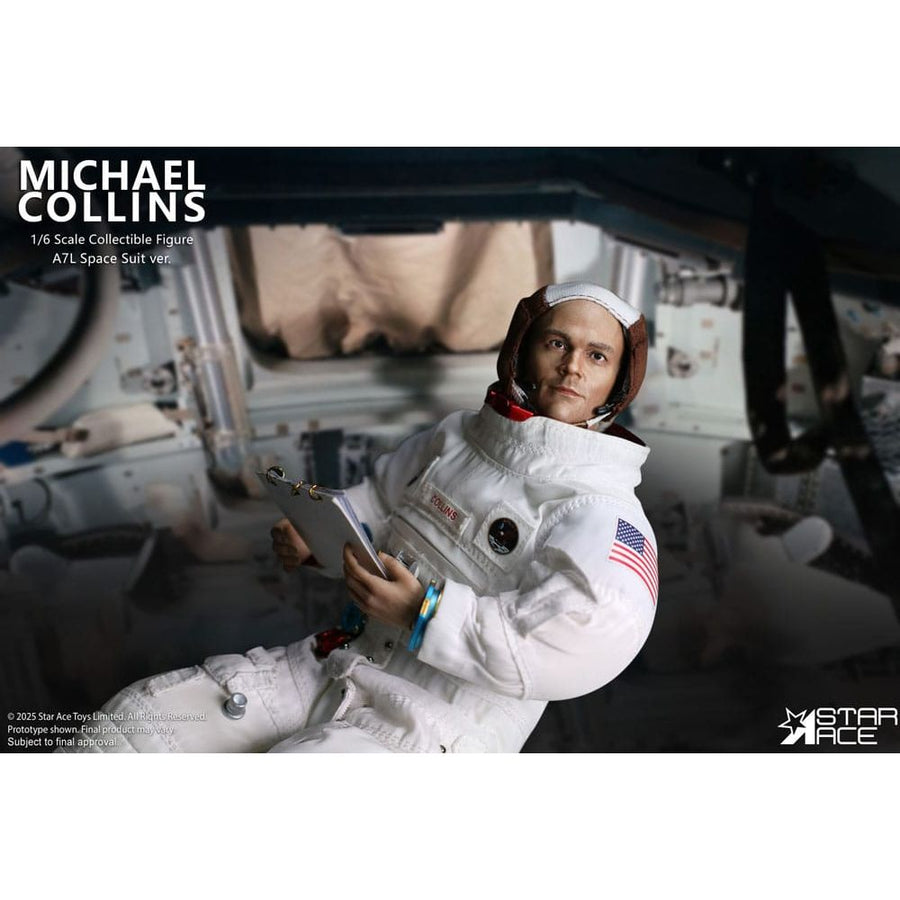 NASA Apollo 11 Action Figure 1/6 Michael Collins 30 cm - The Happy Toy Store