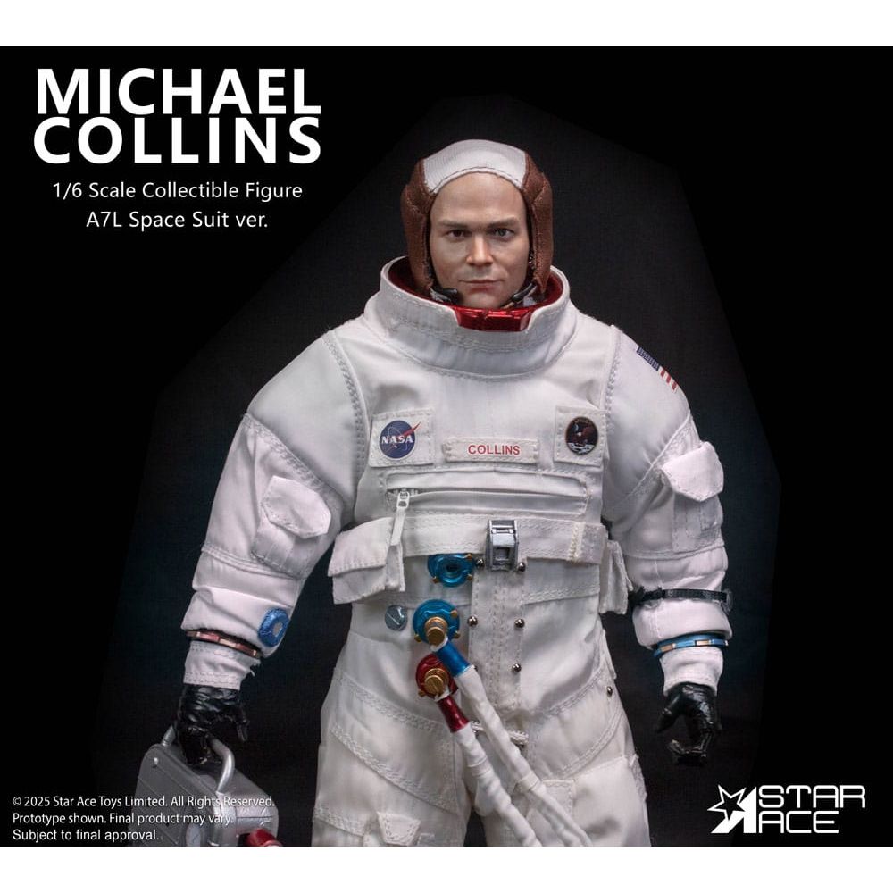 NASA Apollo 11 Action Figure 1/6 Michael Collins 30 cm - The Happy Toy Store