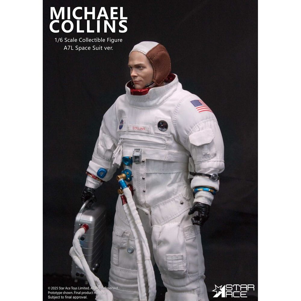 NASA Apollo 11 Action Figure 1/6 Michael Collins 30 cm - The Happy Toy Store