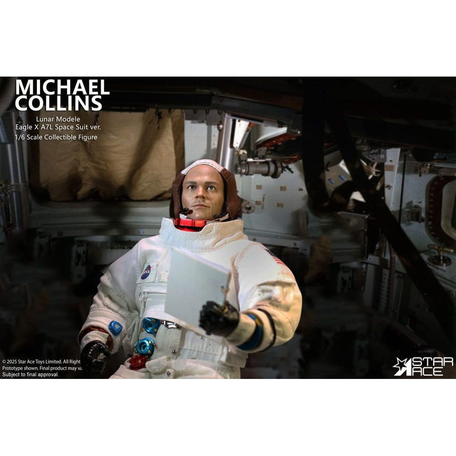 NASA Apollo 11 Action Figure 1/6 Michael Collins 30 cm - The Happy Toy Store