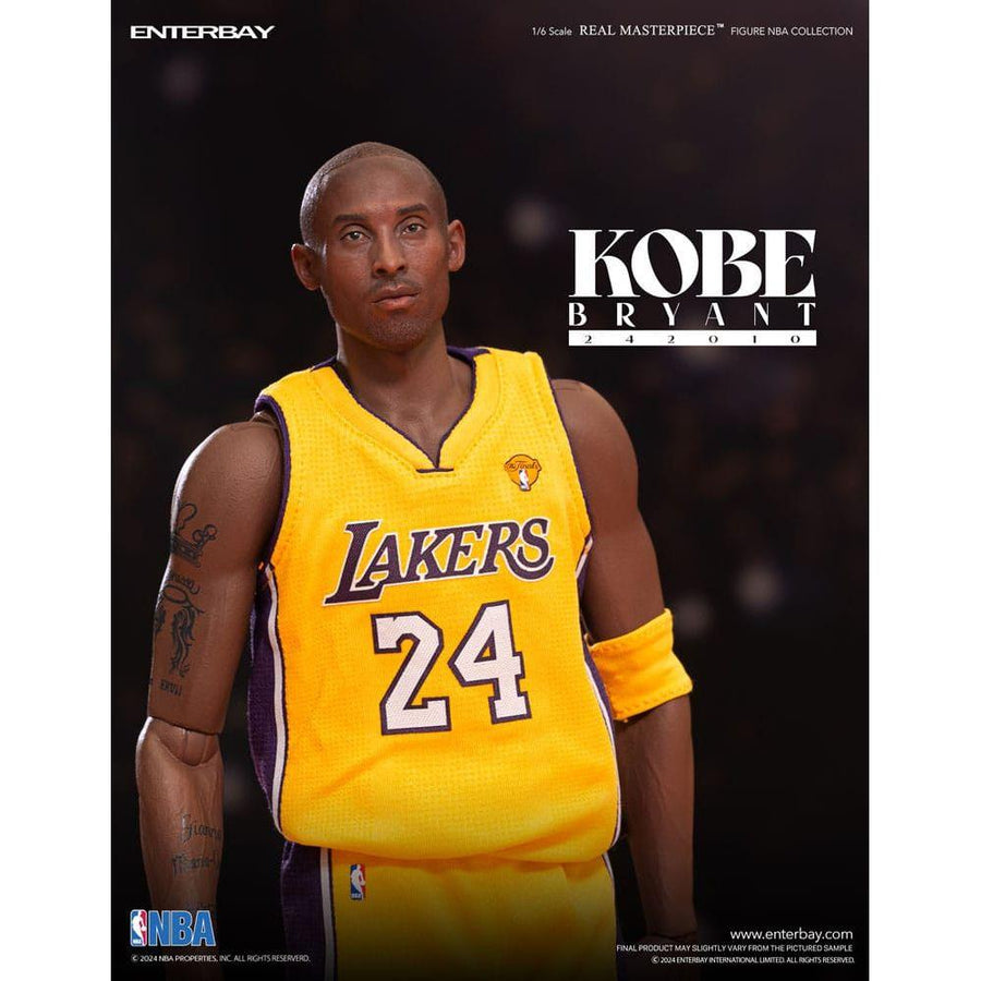 NBA Collection Real Masterpiece Action Figure 1/6 Kobe Bryant 242010 Limited Edition 30 cm - The Happy Toy Store