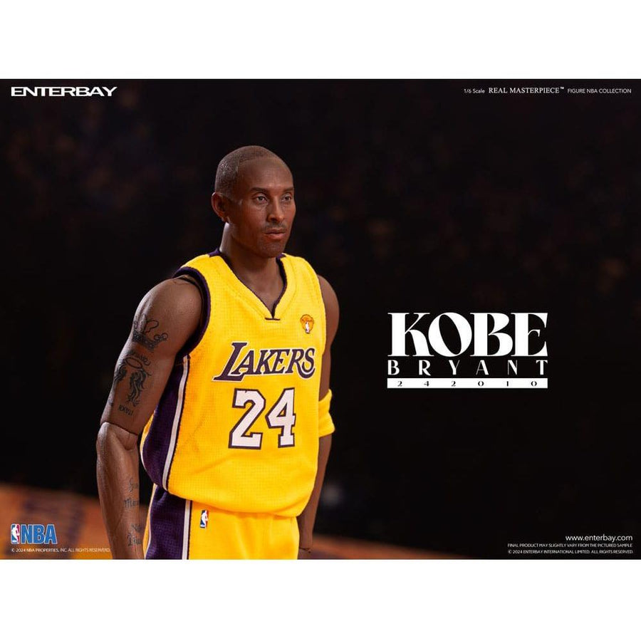 NBA Collection Real Masterpiece Action Figure 1/6 Kobe Bryant 242010 Limited Edition 30 cm - The Happy Toy Store