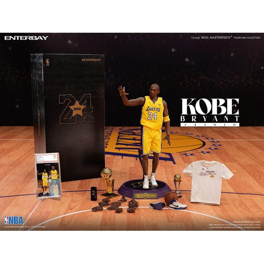 NBA Collection Real Masterpiece Action Figure 1/6 Kobe Bryant 242010 Limited Edition 30 cm - The Happy Toy Store