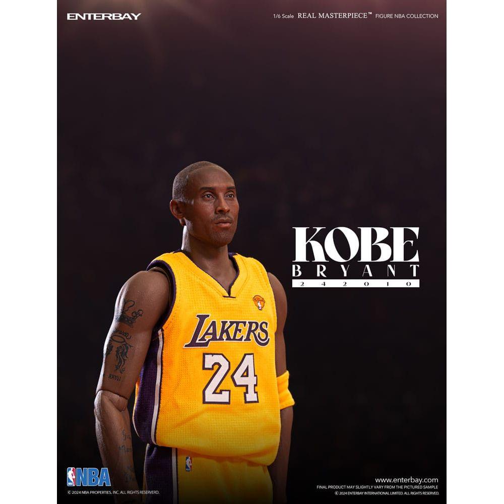 NBA Collection Real Masterpiece Action Figure 1/6 Kobe Bryant 242010 Limited Edition 30 cm - The Happy Toy Store