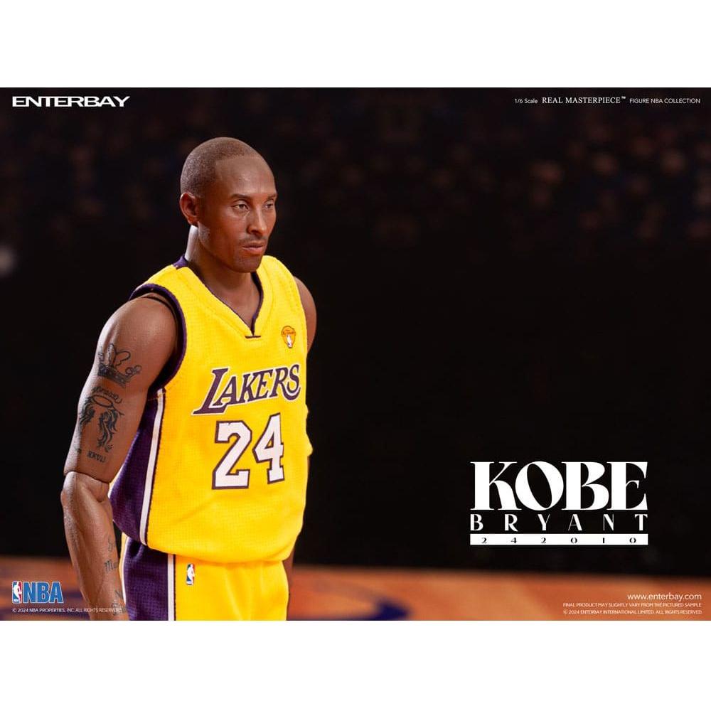 NBA Collection Real Masterpiece Action Figure 1/6 Kobe Bryant 242010 Limited Edition 30 cm - The Happy Toy Store