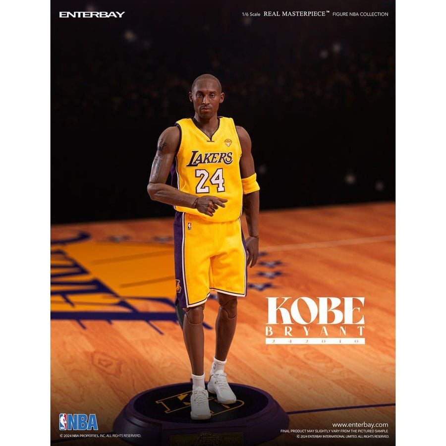 NBA Collection Real Masterpiece Action Figure 1/6 Kobe Bryant 242010 Limited Edition 30 cm - The Happy Toy Store