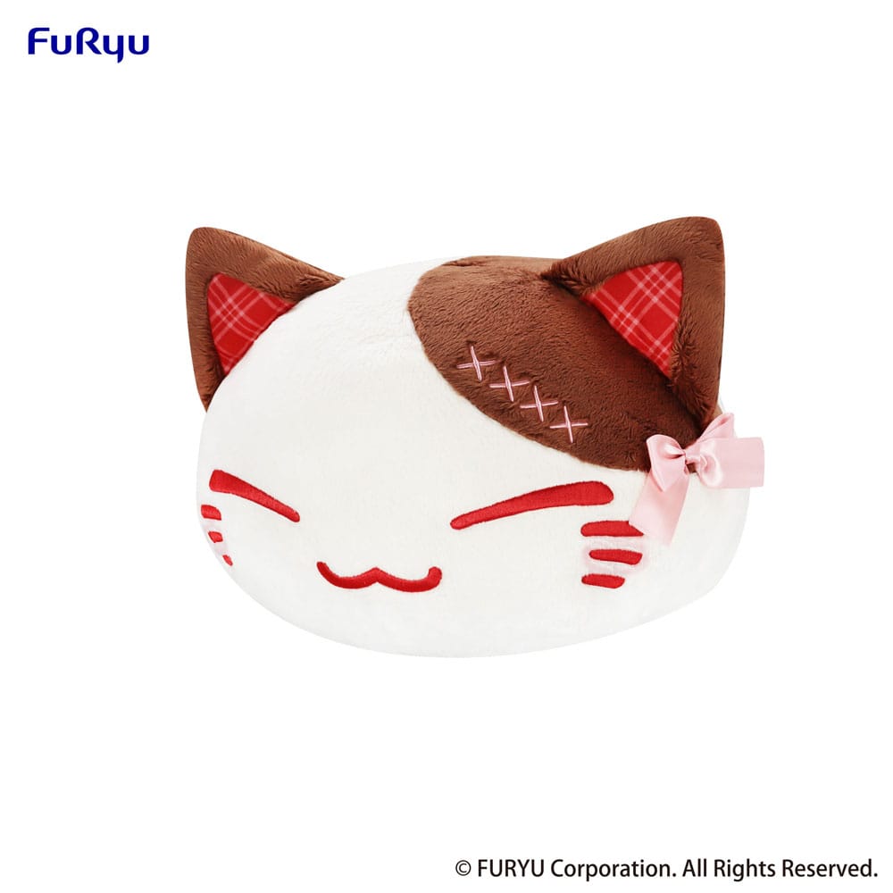 Nemuneko Cat Sweet Big Plush Figure Brown 35 cm - The Happy Toy Store