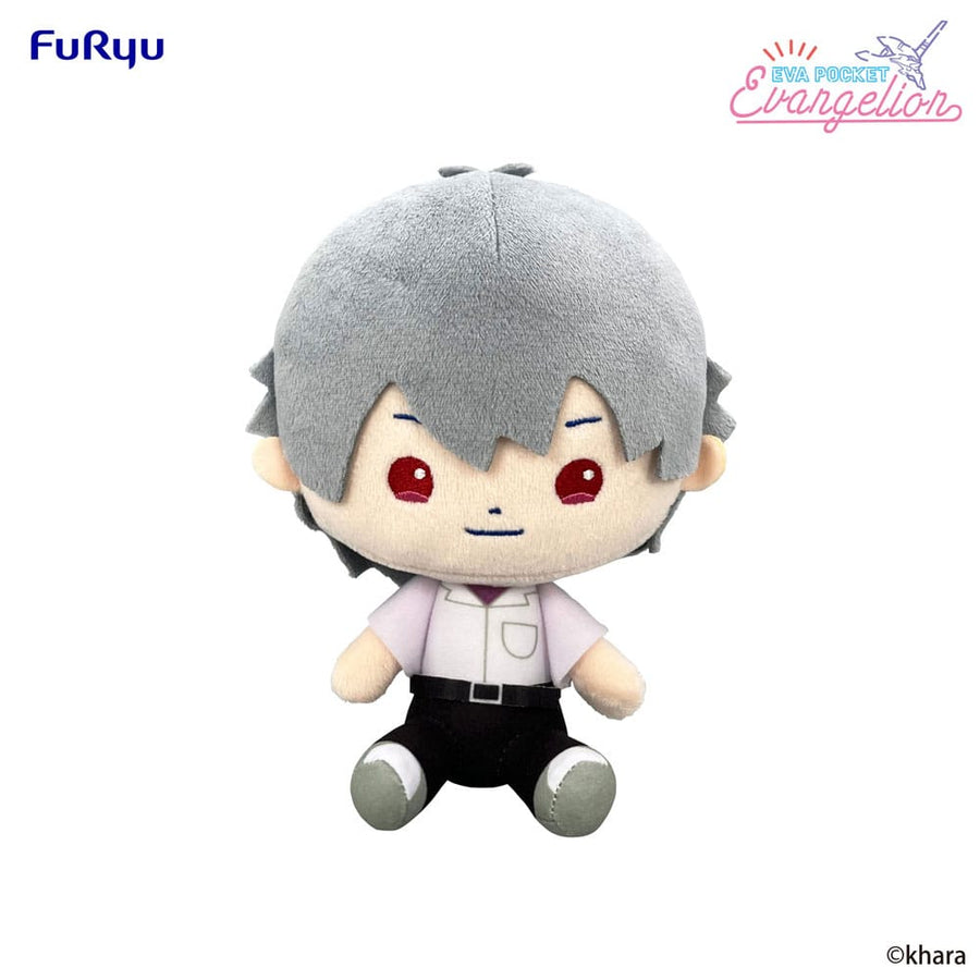Neon Genesis Evangelion Eva Pocket Plush Figure Kaworu 17 cm - The Happy Toy Store