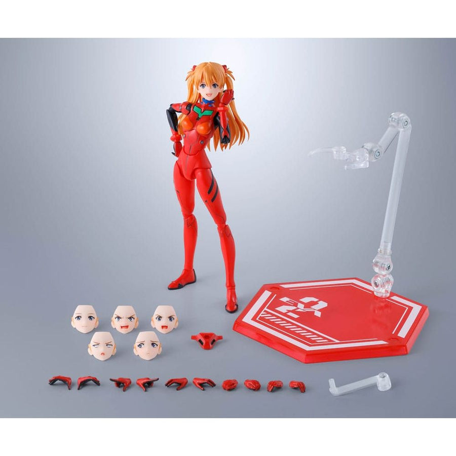 Neon Genesis Evangelion S.H.Figuarts Action Figure Asuka Shikigami Langley 14 cm - The Happy Toy Store