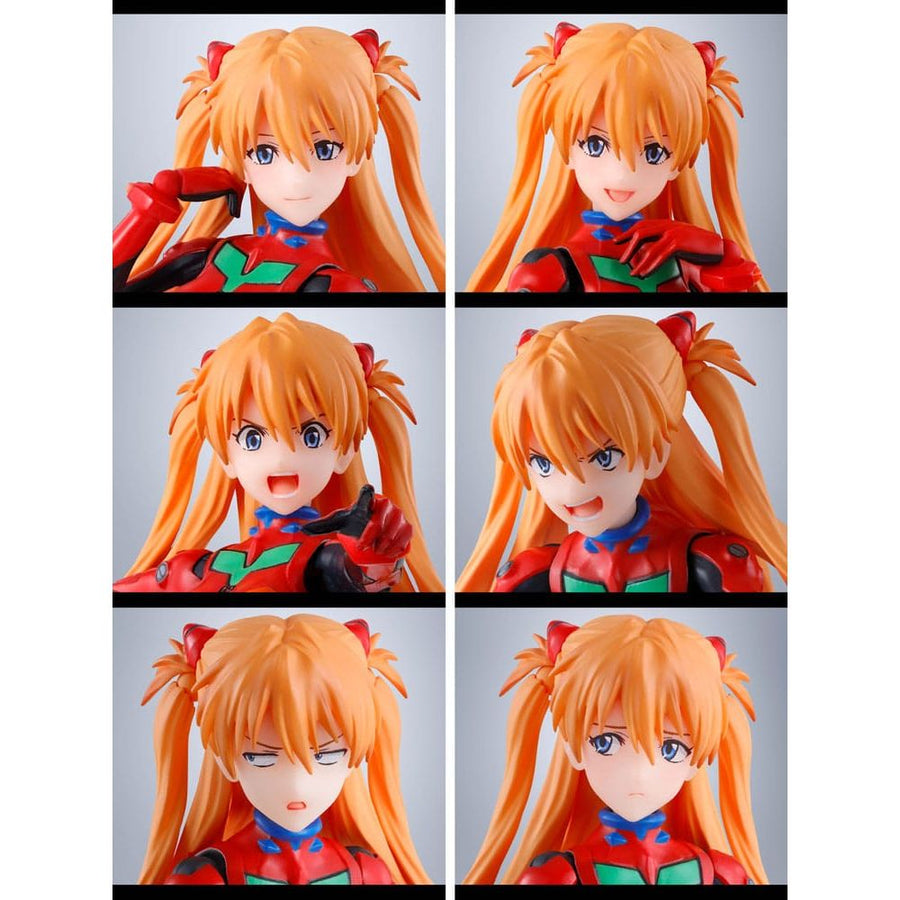 Neon Genesis Evangelion S.H.Figuarts Action Figure Asuka Shikigami Langley 14 cm - The Happy Toy Store