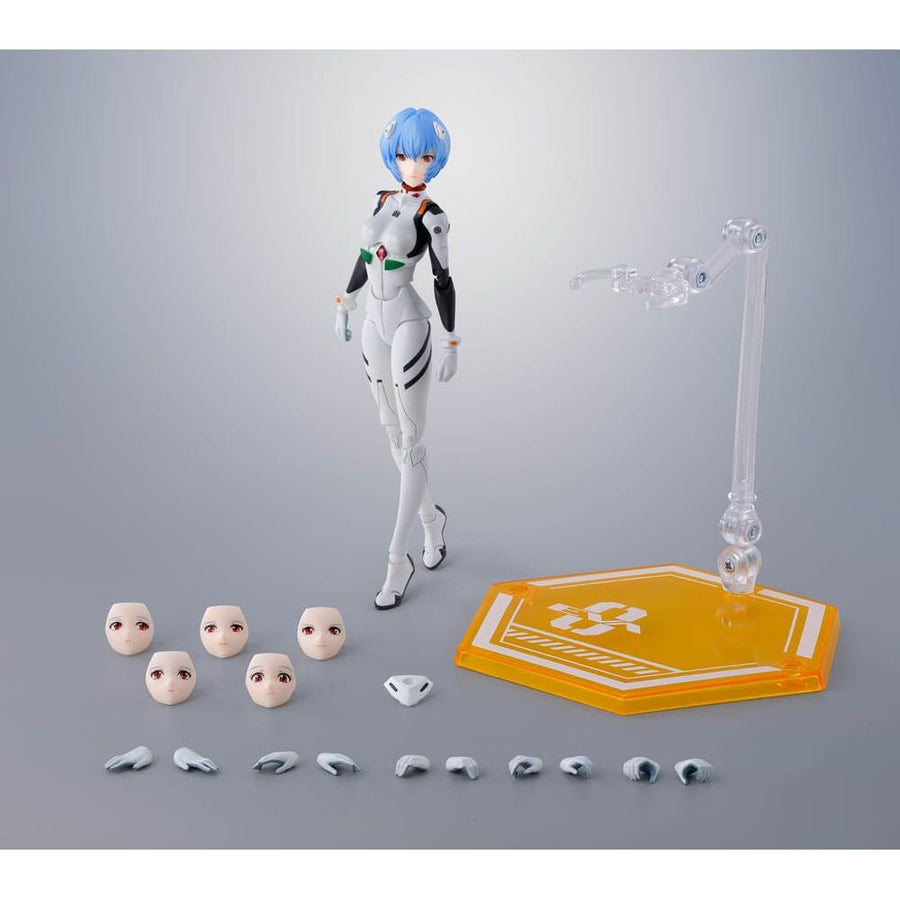 Neon Genesis Evangelion S.H.Figuarts Action Figure Rei Ayanami 14 cm - The Happy Toy Store