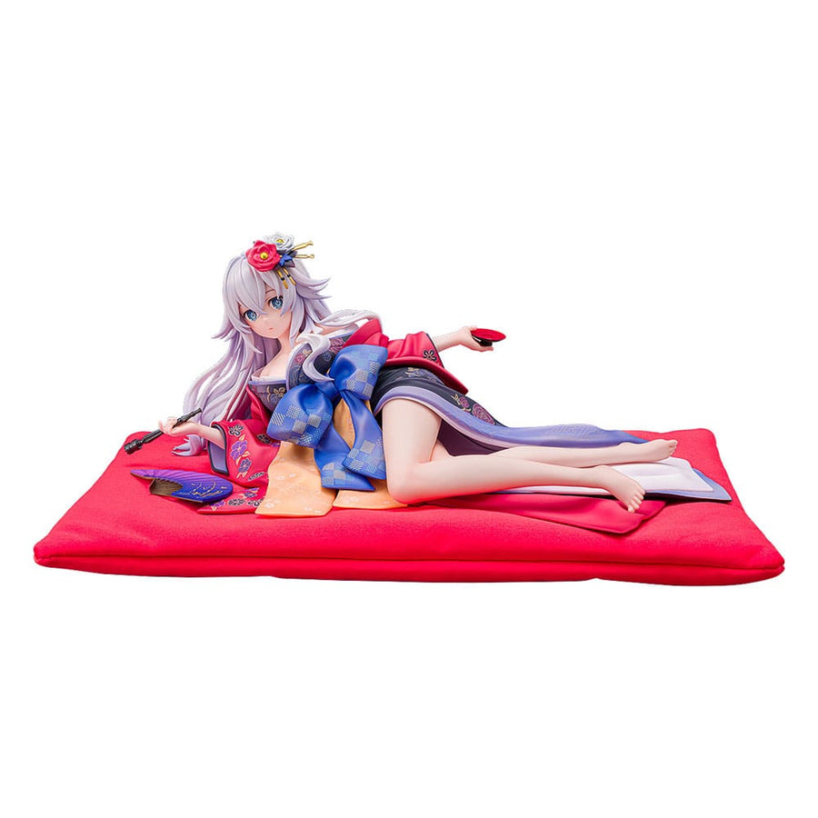 Neptunia x Senran Kagura Statue 1/7 Black Heart Kimono Ver. 10 cm - The Happy Toy Store
