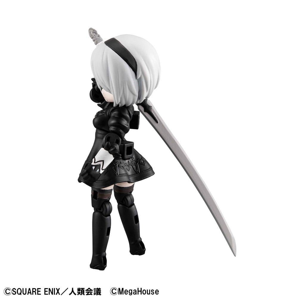 NieR: Automata Ver1.1a Desktop Army Action Figure 2B 8 cm - The Happy Toy Store