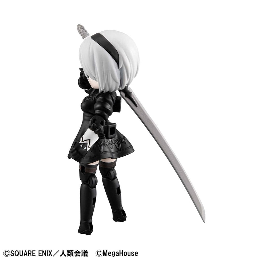NieR: Automata Ver1.1a Desktop Army Action Figure 2B 8 cm - The Happy Toy Store