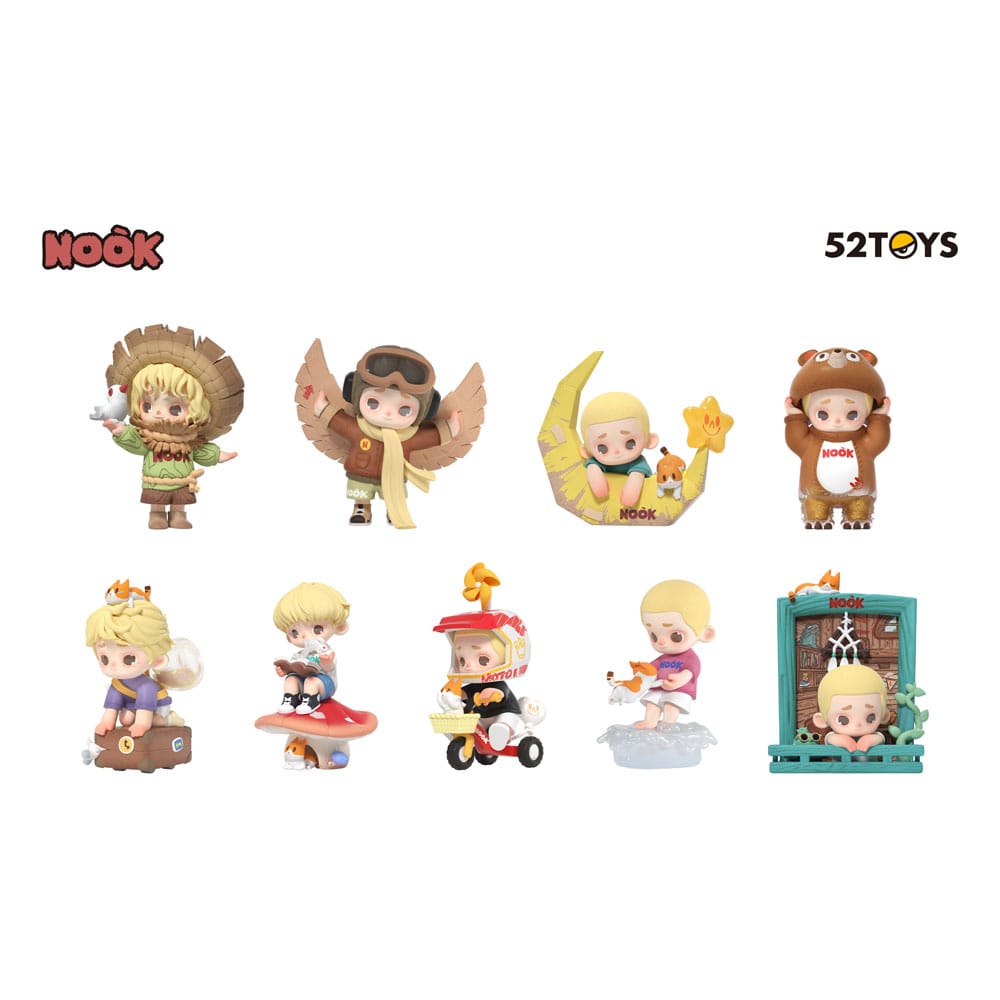 Nook Blind Box Figures Assortment Little World Full Box Set 8 Pack - The Happy Toy Store