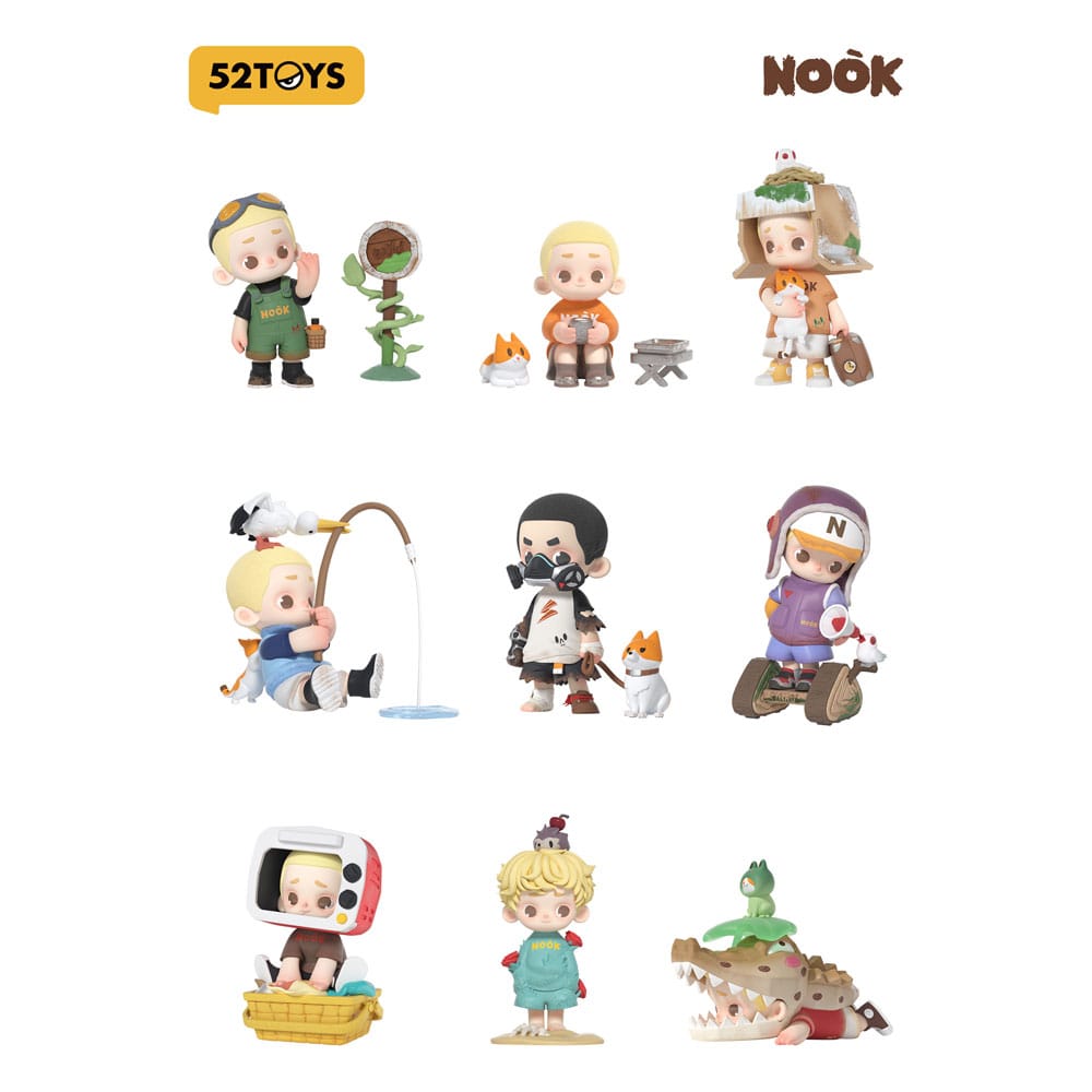 Nook Blind Box Figures Assortment Wasteland Park Full Box Set 8 Pack - The Happy Toy Store